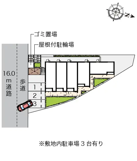 八潮市伊草 月極駐車場